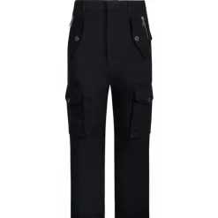 Balmain - Cotton Cargo Trousers - Black - Exclusive Luxury Collection - Avvenice
