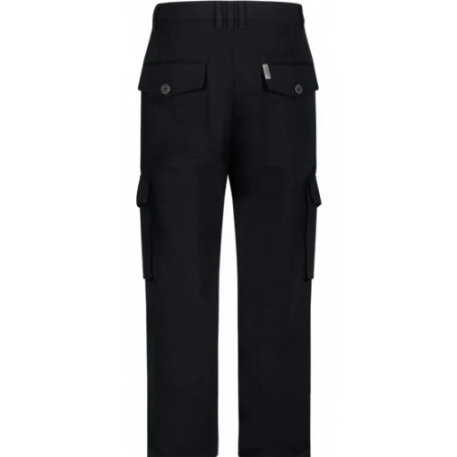 Balmain - Cotton Cargo Trousers - Black - Exclusive Luxury Collection - Avvenice