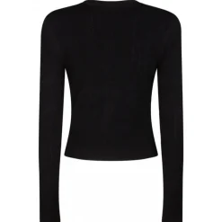 Balmain - Cropped Cardigan - Black - Exclusive Luxury Collection - Avvenice