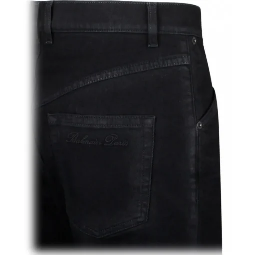 Balmain - Denim Jeans - Black - Exclusive Luxury Collection - Avvenice^ Trousers