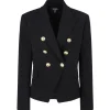Balmain - Double Breasted Blazer - Black - Exclusive Luxury Collection - Avvenice^ Jackets