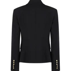 Balmain - Double Breasted Blazer - Black - Exclusive Luxury Collection - Avvenice^ Jackets