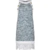 Balmain - Dress - Blue White - Exclusive Luxury Collection - Avvenice^ Dresses