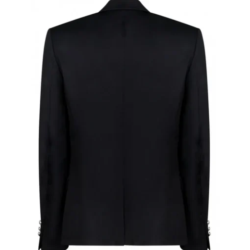 Balmain - Embossed Buttons Blazer - Black - Exclusive Luxury Collection - Avvenice