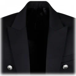 Balmain - Embossed Buttons Blazer - Black - Exclusive Luxury Collection - Avvenice