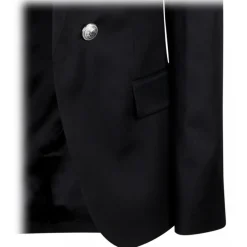 Balmain - Embossed Buttons Blazer - Black - Exclusive Luxury Collection - Avvenice