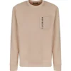 Balmain - Embossed Logo Sweatshirt - Beige - Exclusive Luxury Collection - Avvenice^ Sweatshirts