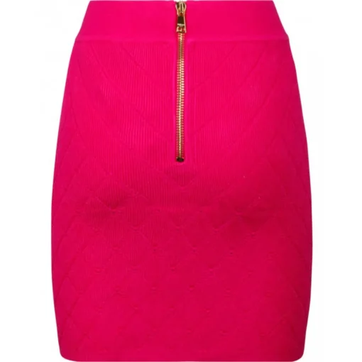 Balmain - Fine Knit Skirt - Fuchsia - Exclusive Luxury Collection - Avvenice