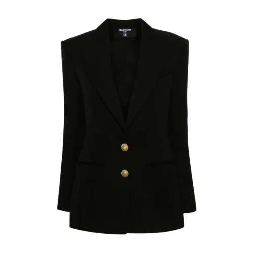 Balmain - Fitted Jacket - Black - Exclusive Luxury Collection - Avvenice