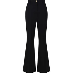 Balmain - Flared Trousers - Black - Exclusive Luxury Collection - Avvenice^ Trousers