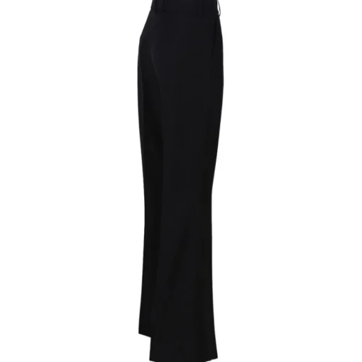 Balmain - Flared Trousers - Black - Exclusive Luxury Collection - Avvenice^ Trousers