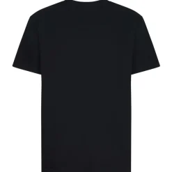 Balmain - Flocked Logo T-Shirt - Black - Exclusive Luxury Collection - Avvenice