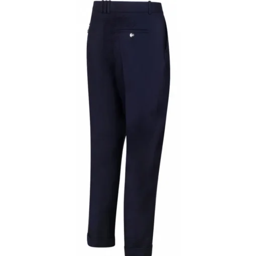 Balmain - Jacquard Trousers - Marine Blue - Exclusive Luxury Collection - Avvenice^ Trousers