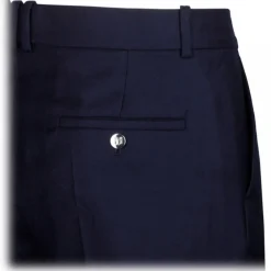 Balmain - Jacquard Trousers - Marine Blue - Exclusive Luxury Collection - Avvenice^ Trousers