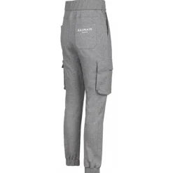 Balmain - Jogging Bottoms - Grey - Exclusive Luxury Collection - Avvenice^ Trousers