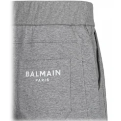 Balmain - Jogging Bottoms - Grey - Exclusive Luxury Collection - Avvenice^ Trousers