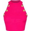 Balmain - Knitted Vest - Fuchsia - Exclusive Luxury Collection - Avvenice^ Tops