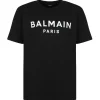 Balmain - Logo Print T-Shirt - Black - Exclusive Luxury Collection - Avvenice^ T-shirt