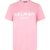 Balmain - Logo Print T-Shirt - Light Pink - Exclusive Luxury Collection - Avvenice^ T-shirt