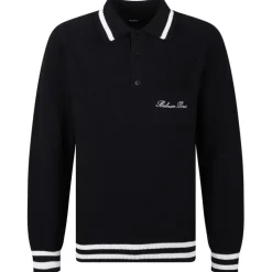 Balmain - Longsleeves Polo Shirt - Black - Exclusive Luxury Collection - Avvenice
