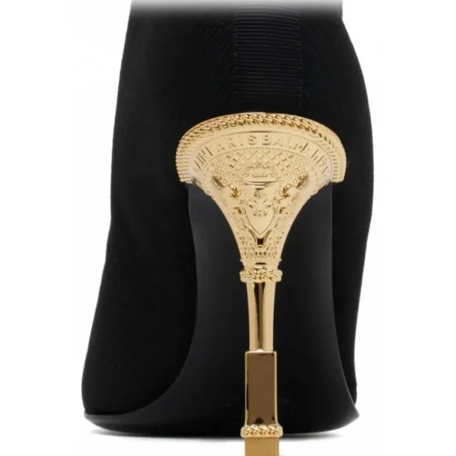 Balmain - Moneta Knitted Ankle Boots - Black - Exclusive Luxury Collection - Avvenice