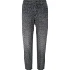 Balmain - Monogram Jacquard Jeans - Black White - Exclusive Luxury Collection - Avvenice