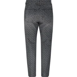 Balmain - Monogram Jacquard Jeans - Black White - Exclusive Luxury Collection - Avvenice