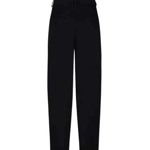 Balmain - Pleated Trousers - Black - Exclusive Luxury Collection - Avvenice^ Trousers