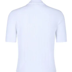Balmain - Pointelle Knit Cardigan - White - Exclusive Luxury Collection - Avvenice