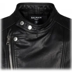 Balmain - Polished Finish Jacket - Black - Exclusive Luxury Collection - Avvenice^ Jackets