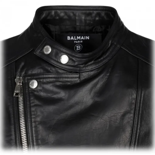 Balmain - Polished Finish Jacket - Black - Exclusive Luxury Collection - Avvenice^ Jackets
