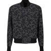 Balmain - Printed Bomber Jacket - Black - Exclusive Luxury Collection - Avvenice^ Jackets