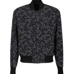 Balmain - Printed Bomber Jacket - Black - Exclusive Luxury Collection - Avvenice^ Jackets