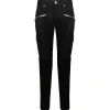 Balmain - Skinny Leg Trousers - Black - Exclusive Luxury Collection - Avvenice^ Trousers