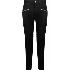 Balmain - Skinny Leg Trousers - Black - Exclusive Luxury Collection - Avvenice^ Trousers