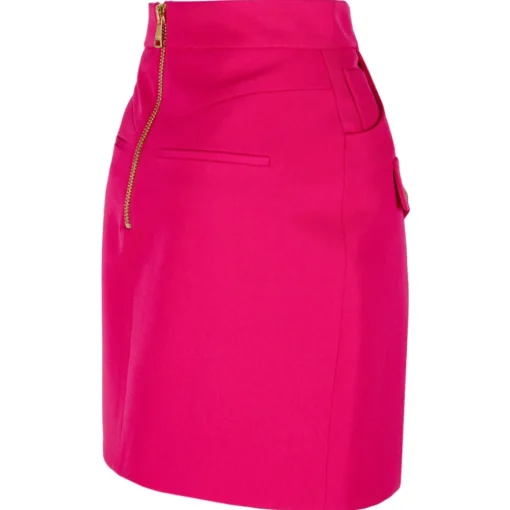 Balmain - Skirt - Fuchsia - Exclusive Luxury Collection - Avvenice^ Skirts