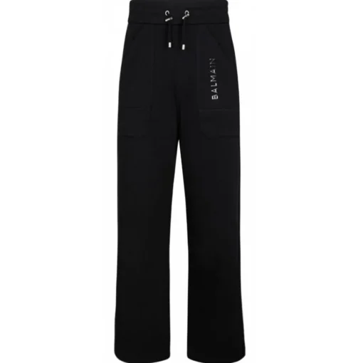 Balmain - Sports Trousers - Black - Exclusive Luxury Collection - Avvenice