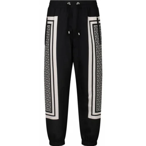 Balmain - Track Pants - Black Beige - Exclusive Luxury Collection - Avvenice^ Trousers