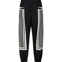 Balmain - Track Pants - Black Beige - Exclusive Luxury Collection - Avvenice^ Trousers