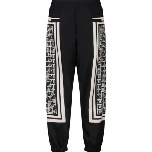 Balmain - Track Pants - Black Beige - Exclusive Luxury Collection - Avvenice^ Trousers