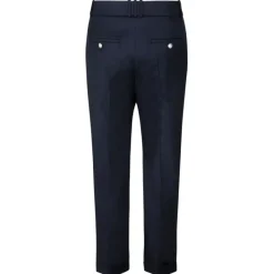 Balmain - Trouser Knitwear - Navy Blue - Exclusive Luxury Collection - Avvenice^ Trousers