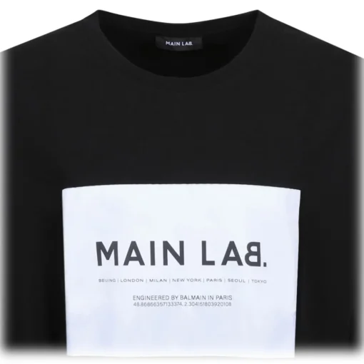 Balmain - T-Shirt - Black White - Exclusive Luxury Collection - Avvenice^ T-shirt