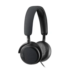 Bang & Olufsen - B&O Play Bang & Olufsen - B&O Play - Beoplay H2 - Carbon Blue - Flexible On-Ear Corded Headphone with Microphone and Remote Control - Avvenice