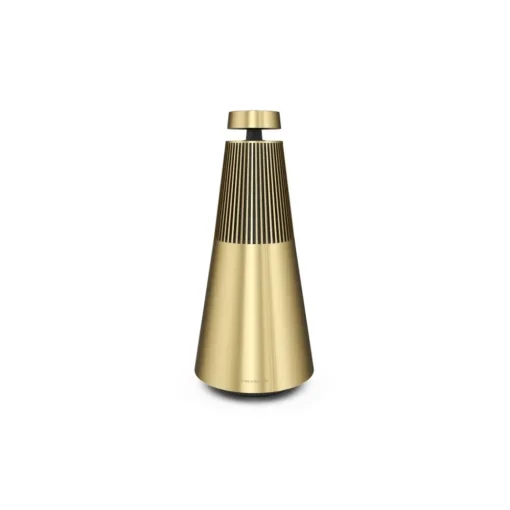 Bang & Olufsen - B&O Play Bang & Olufsen - B&O Play - Beosound 2 with the Google Assistant - Brass Tone - High Quality Speaker - Avvenice^ Audio | Audio