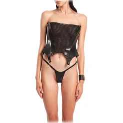 Belarex - Berlin Thong - Black - Thong - Lingerie - Luxury Exclusive Collection - Avvenice^ Swimwear