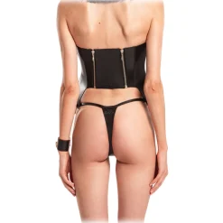 Belarex - Berlin Thong - Black - Thong - Lingerie - Luxury Exclusive Collection - Avvenice^ Swimwear