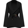 Belarex - Cannes Blazer - Black - Blazer - Lingerie - Luxury Exclusive Collection - Avvenice^ Jackets
