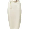 Belarex - L.A. Pencil Skirt - White - Skirt - Lingerie - Luxury Exclusive Collection - Avvenice^ Skirts