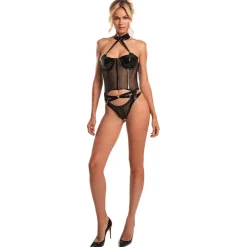 Belarex - London Bustier - Black - Bustier - Lingerie - Luxury Exclusive Collection - Avvenice^ Swimwear