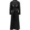 Belarex - Monaco Coat "Emily in Paris" - Black - Coat - Lingerie - Luxury Exclusive Collection - Avvenice^ Jackets